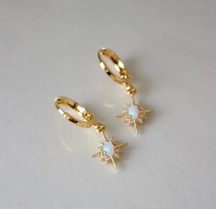 Boucles d’oreilles étoiles