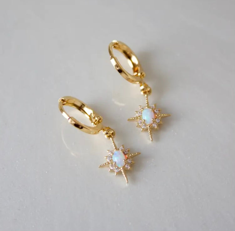 Boucles d’oreilles étoiles